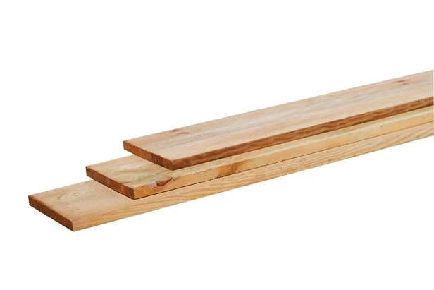 Me Grenen Plank 1.6 x 14 cm (16 x 140 mm) Geschaafd - Lengte 300 cm - Afbeelding 1